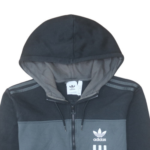 Adidas Men's Black Full Zip Hoodie Size M Sports Fleece
