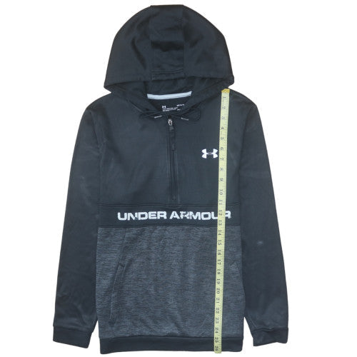 Under Armour Men's Black L 1/2 Zip Sports Hoodie