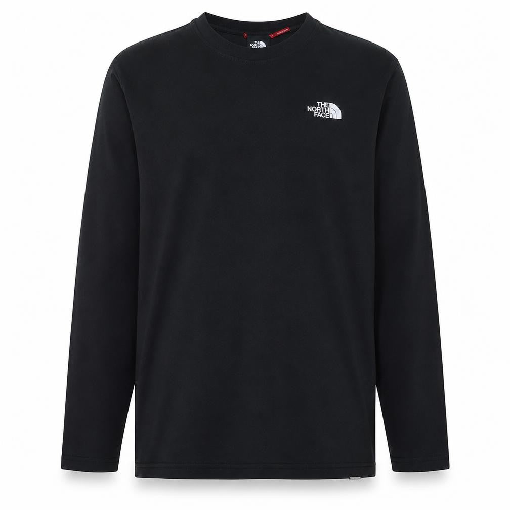 The North Face Men's Black Long Sleeve Cotton Casual Top M
