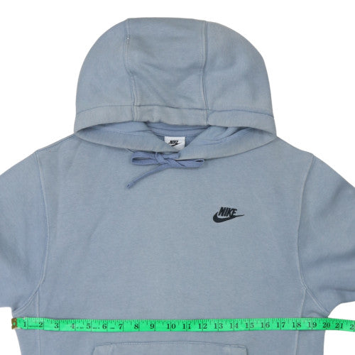 Nike Men’s Blue XS Pullover Hoodie Fleece Logo Sportswear