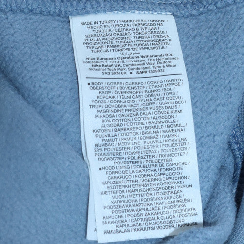 Nike Men’s Blue XS Pullover Hoodie Fleece Logo Sportswear