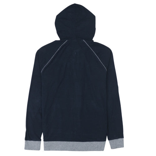 BOSS Men's Blue Full Zip Hoodie Size S Regular Fit