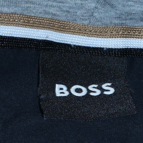 BOSS Men's Blue Full Zip Hoodie Size S Regular Fit