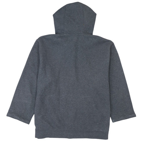 Nike Men's Grey L Full Zip Hoodie Fleece Sweatshirt