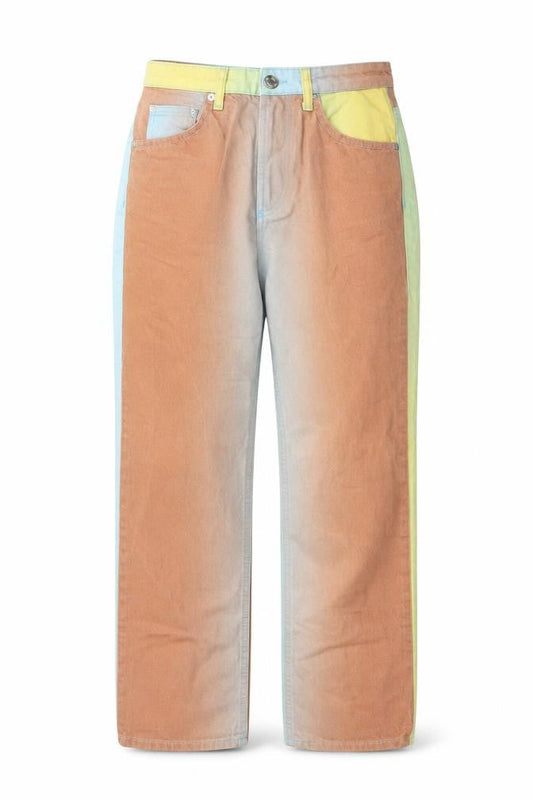 Zara Women Multicolour Straight Jeans Size 10 Cotton Denim