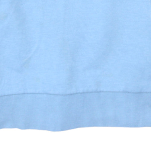 Converse Boys Blue Pullover Sweatshirt 12-13 Years Graphic Logo Crew Neck