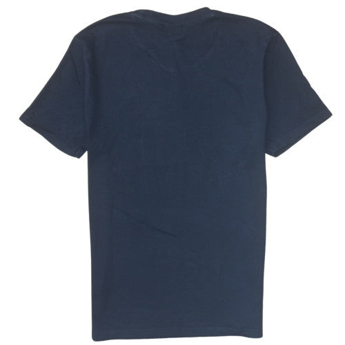 Champion Men's Navy Blue Medium Graphic Logo T-Shirt