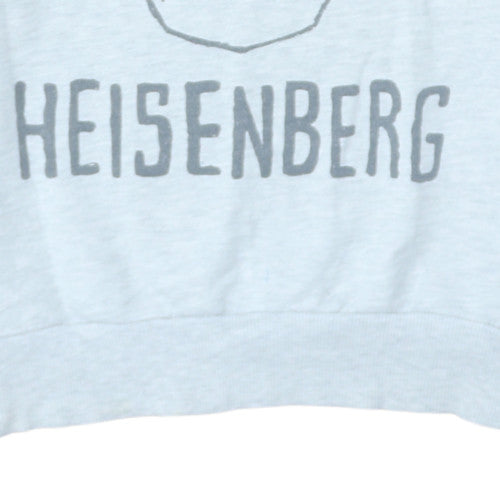 Breaking Bad Women's Grey Heisenberg Graphic Crew Neck Sweatshirt M