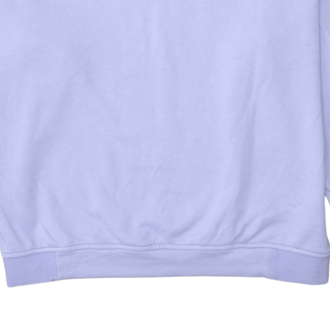 Adidas Women’s Lilac Sweatshirt Small Crew Neck Logo Cotton Blend