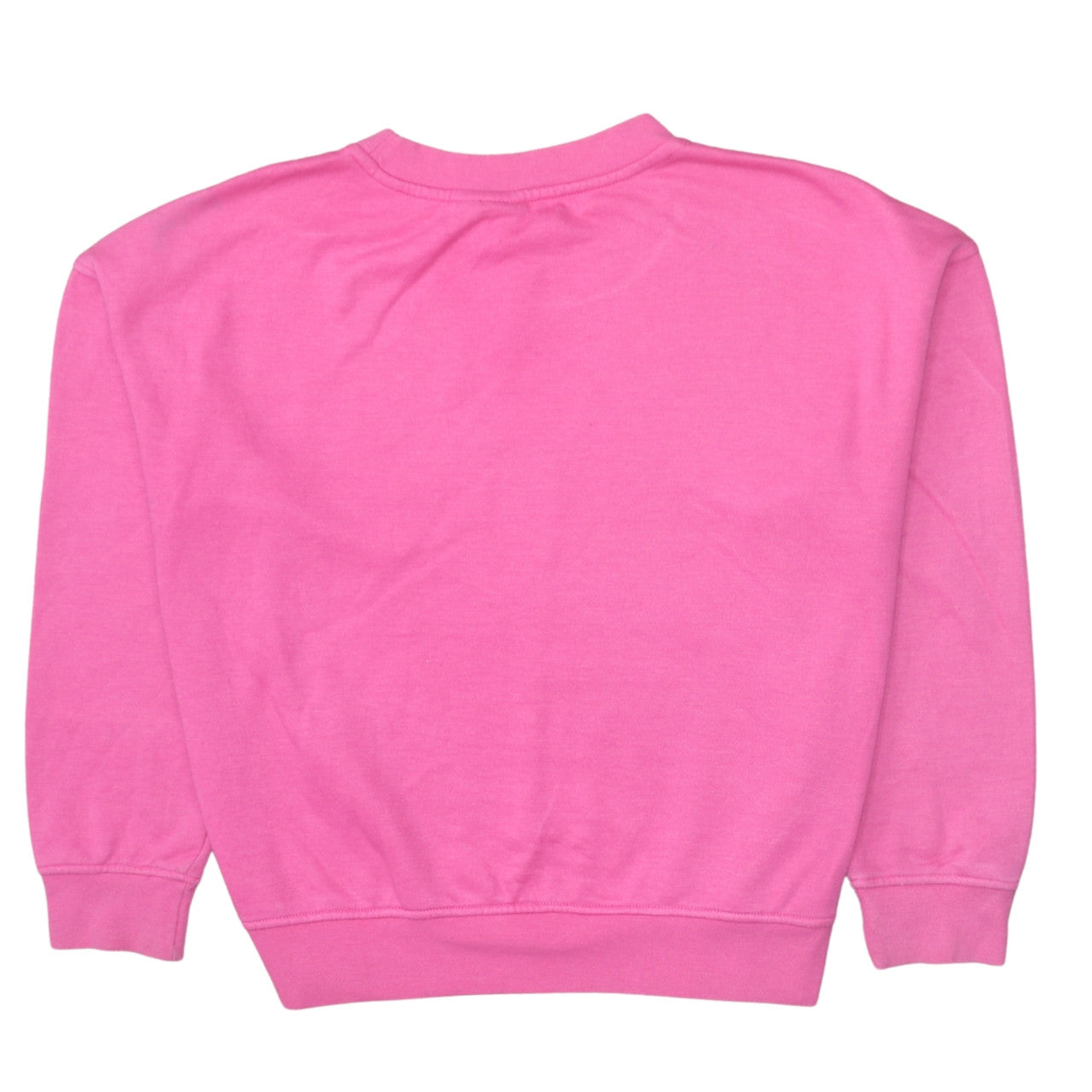 Disney Minnie Mouse Pink Crew Neck Sweatshirt Women Small