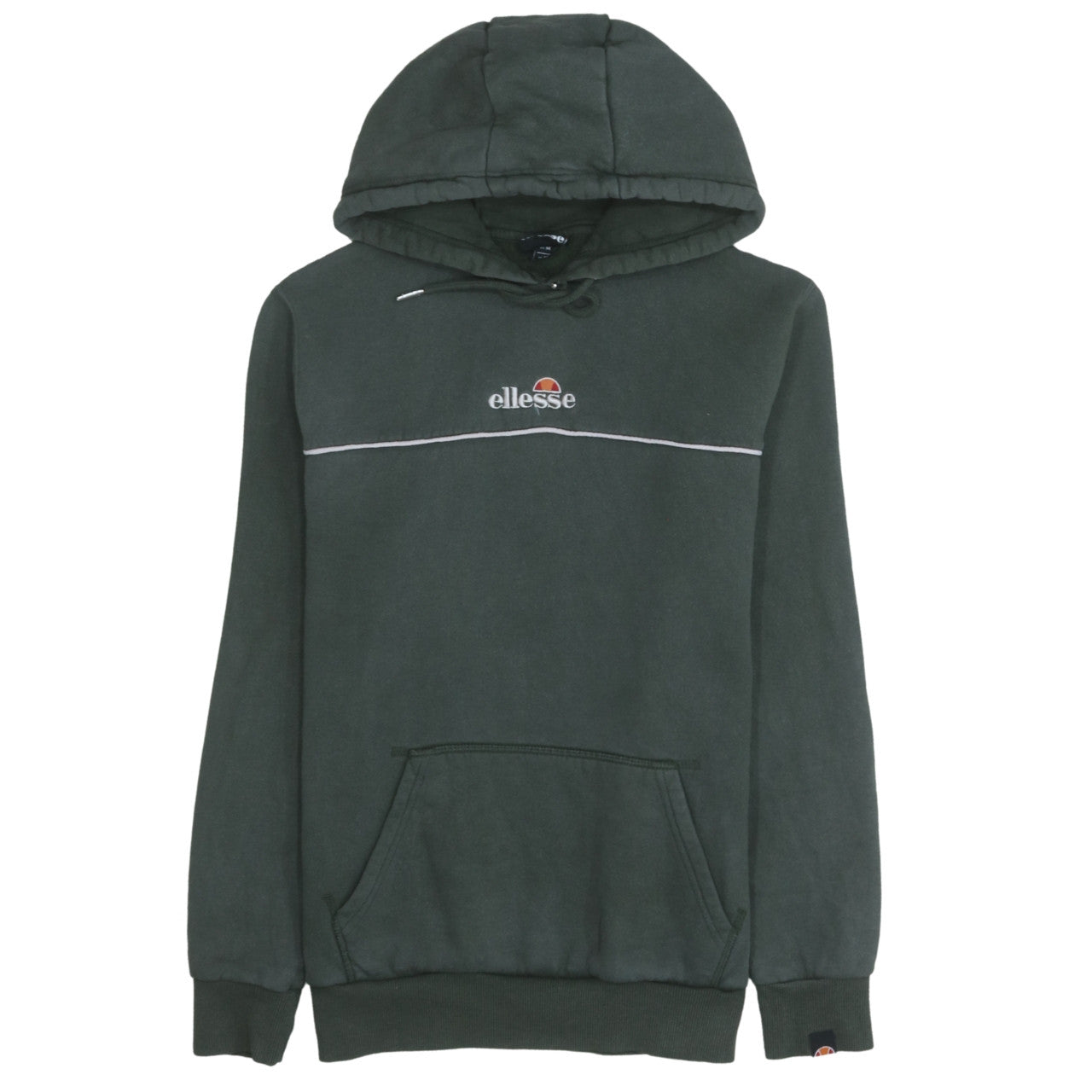 Ellesse Women’s Green Hooded Pullover Sweatshirt UK M