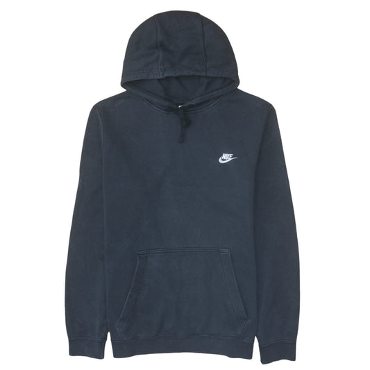 Nike Men's Black Pullover Hoodie L Regular Fit Fleece Sportswear