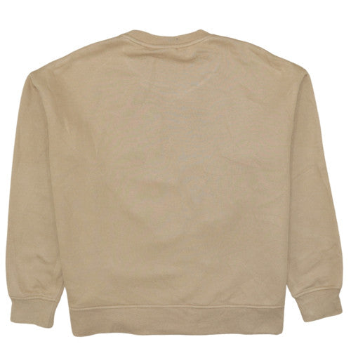 Disney Women Beige Chipmunk University Sweatshirt Size S