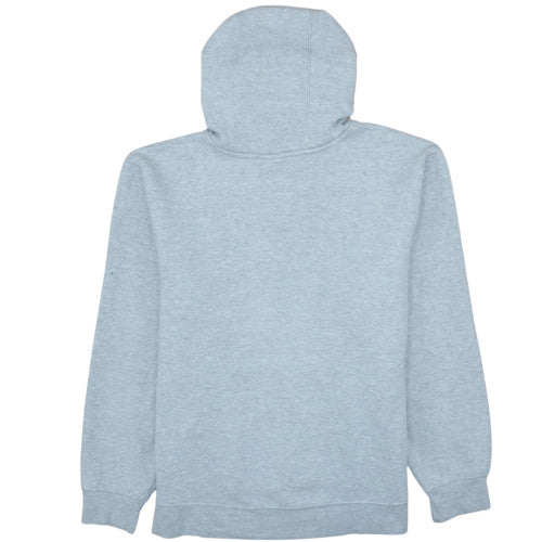 Nike Men's Grey Pullover Hoodie L Regular Fit Fleece Sweatshirt