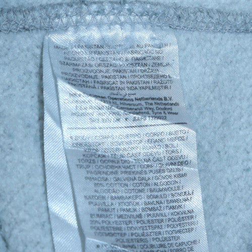 Nike Men's Grey Pullover Hoodie L Regular Fit Fleece Sweatshirt