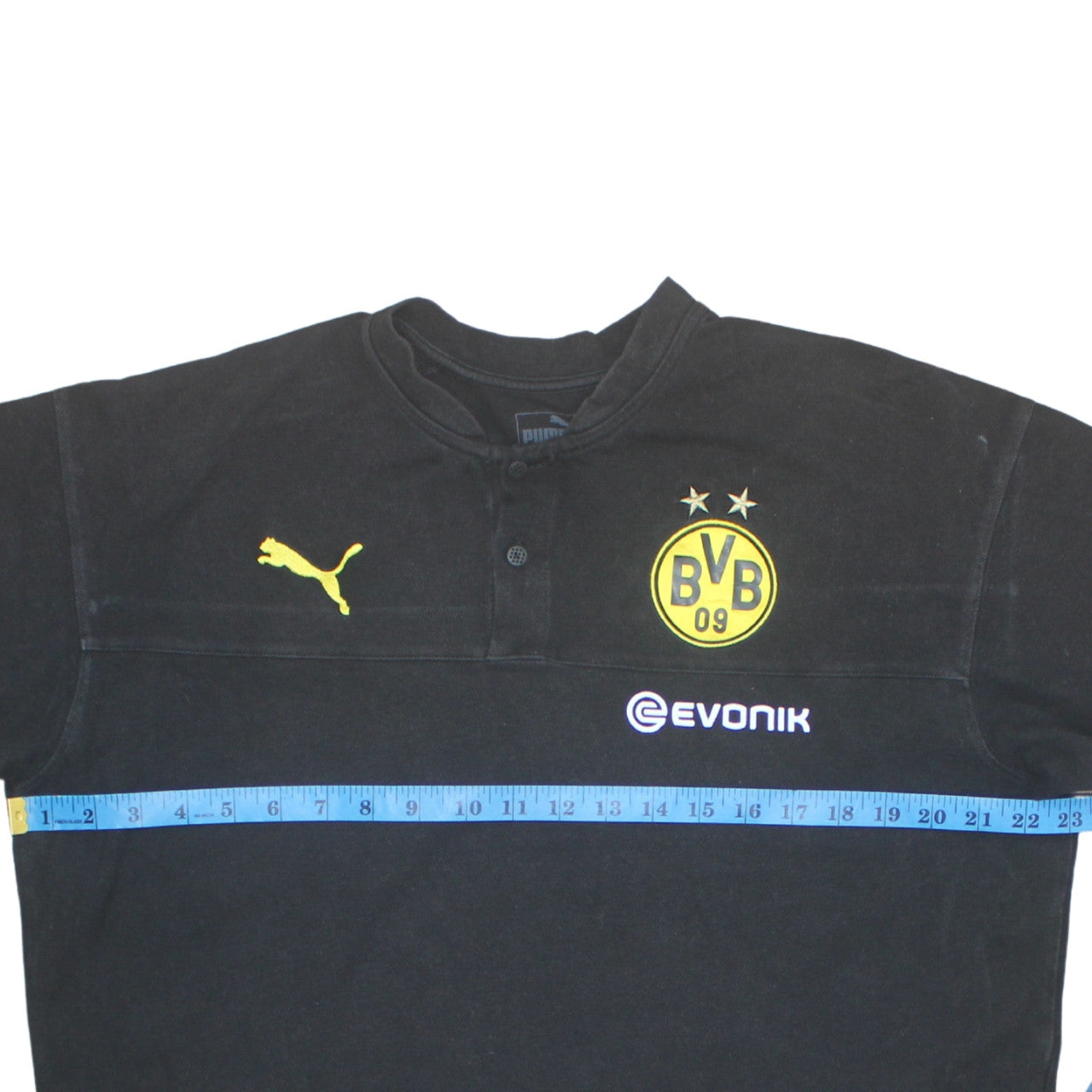 Puma Men's Black BVB Dortmund XL Polo Shirt Football Top