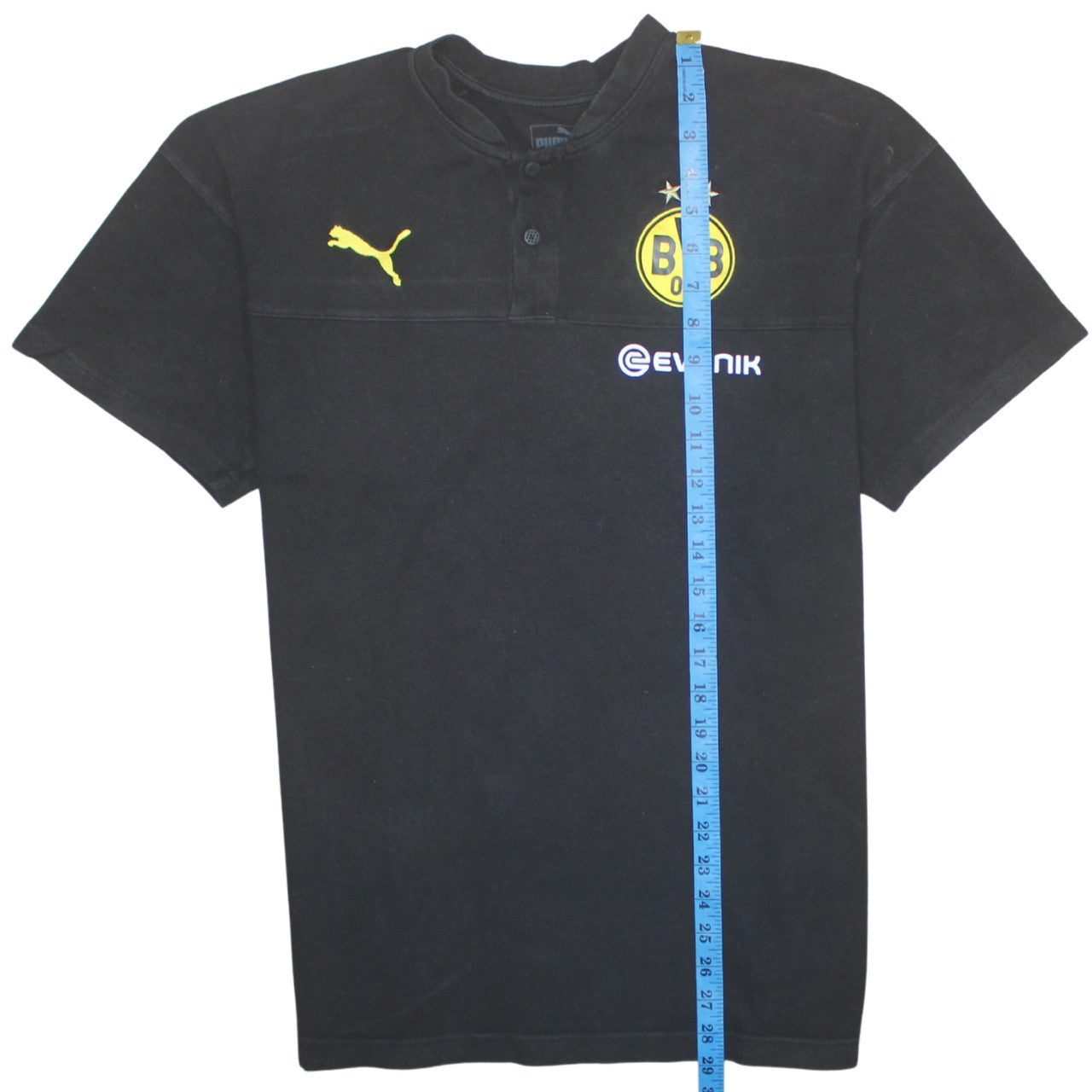 Puma Men's Black BVB Dortmund XL Polo Shirt Football Top