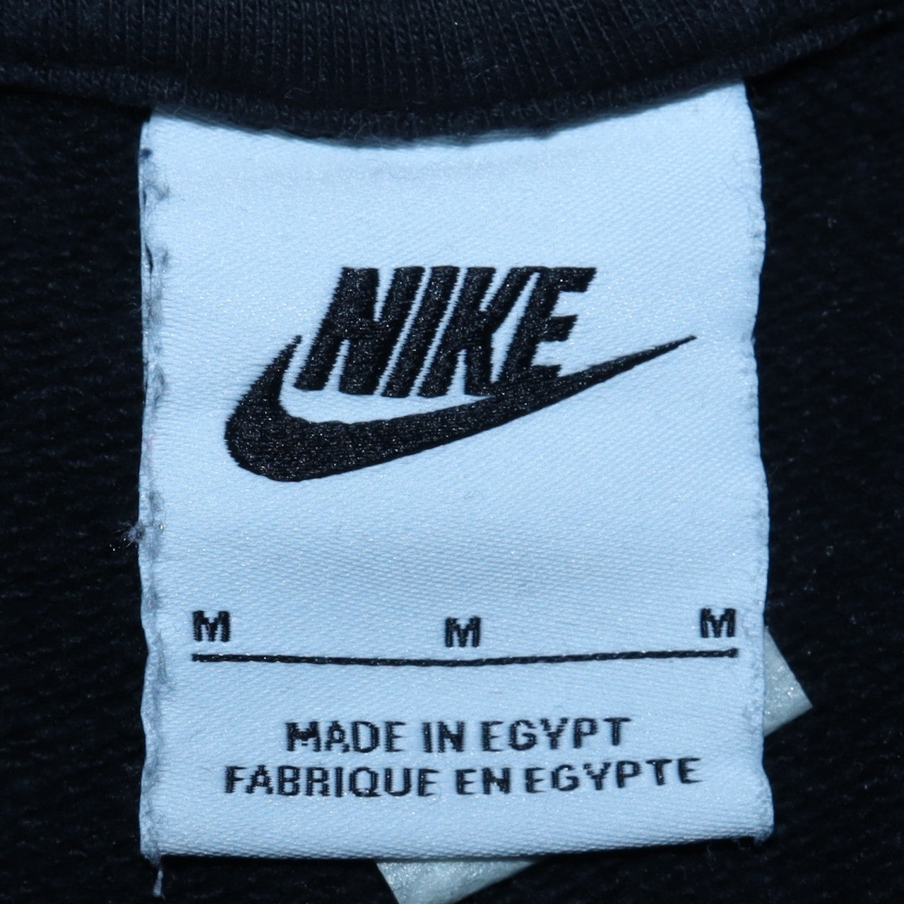 Nike Women's Black Pullover Hoodie M Logo Print Sportswear
