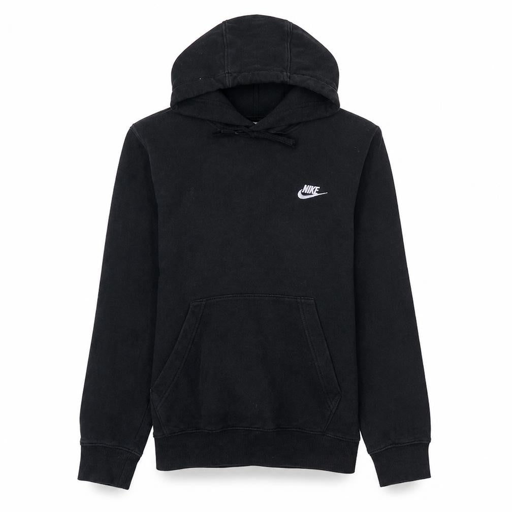 Nike Womens Black XS Pullover Hoodie with Logo Pocket Style
