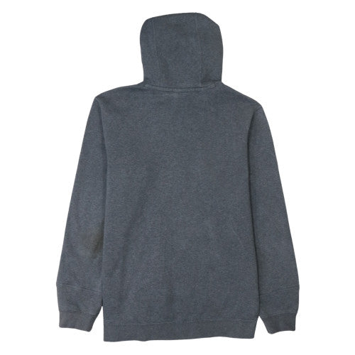 Nike Men's Grey Pullover Hoodie M Regular Fleece Sweatshirt
