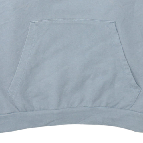 Emporio Armani EA7 Men's Grey Pullover Hoodie Size S Logo Sweatshirt
