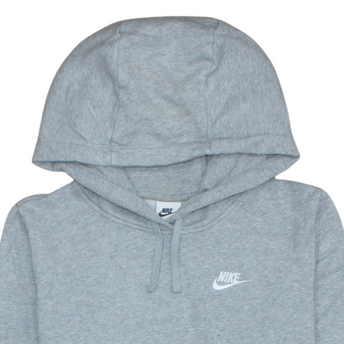 Nike Mens Grey Pullover Hoodie M Lightweight Fleece Sportswear