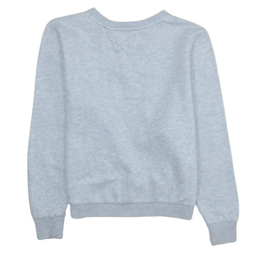 Tommy Jeans Womens Grey Small Crew Neck Pullover Sweatshirt