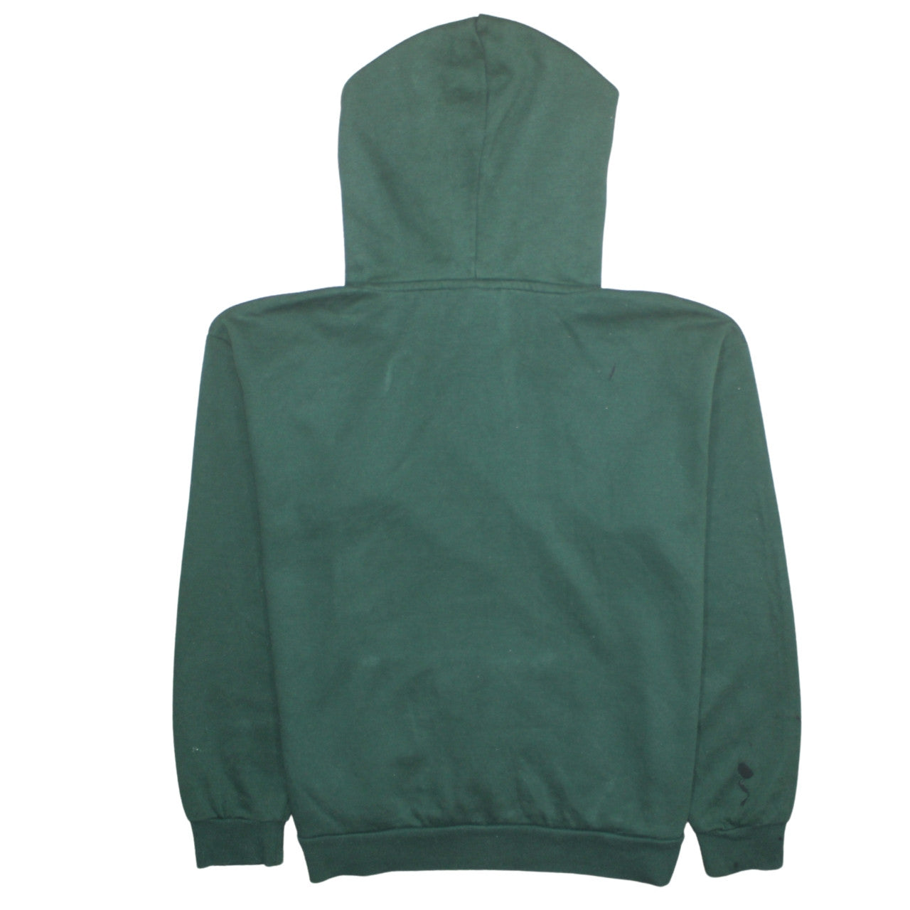 Disney Womens Green Pullover Hoodie Size M Graphic Logo Sweatshirt