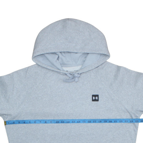 Under Armour Men’s Grey Pullover Hoodie L Loose Fit ColdGear
