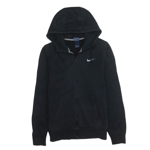 Nike Men's Black Full Zip Hoodie Size S Fleece Sportswear