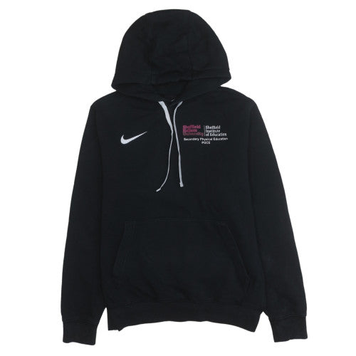 Nike Men's Black Hoodie Size S Pullover Embroidered University Logo