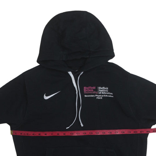 Nike Men's Black Hoodie Size S Pullover Embroidered University Logo