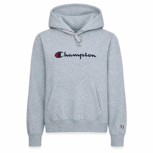 Champion Women’s Grey Pullover Hoodie Small Cotton Casual