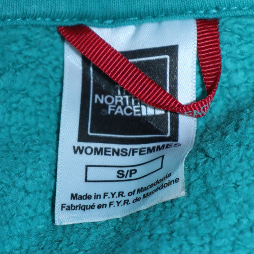 The North Face Womens Blue Pullover Hoodie Size S 100% Cotton