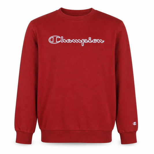 Champion Teens Red XL Pullover Crew Neck Fleece Sweatshirt