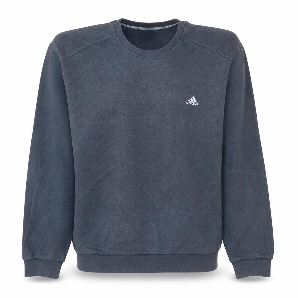 Adidas Men's Blue XL Pullover Crew Neck Sweatshirt