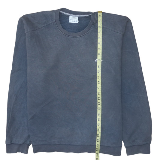 Adidas Men's Blue XL Pullover Crew Neck Sweatshirt