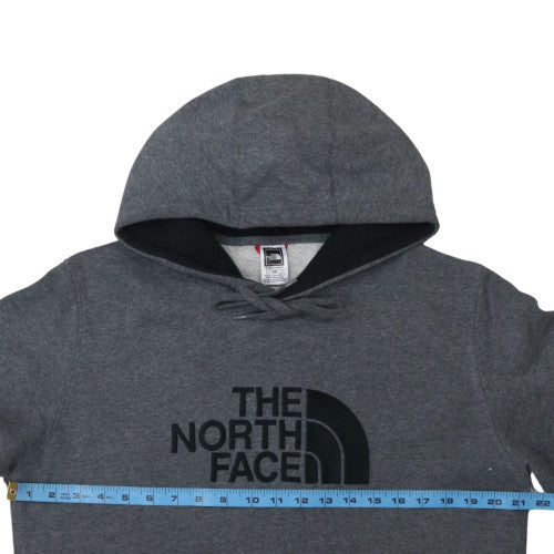 The North Face Men's Grey Pullover Hoodie Size M Outdoor Fleece