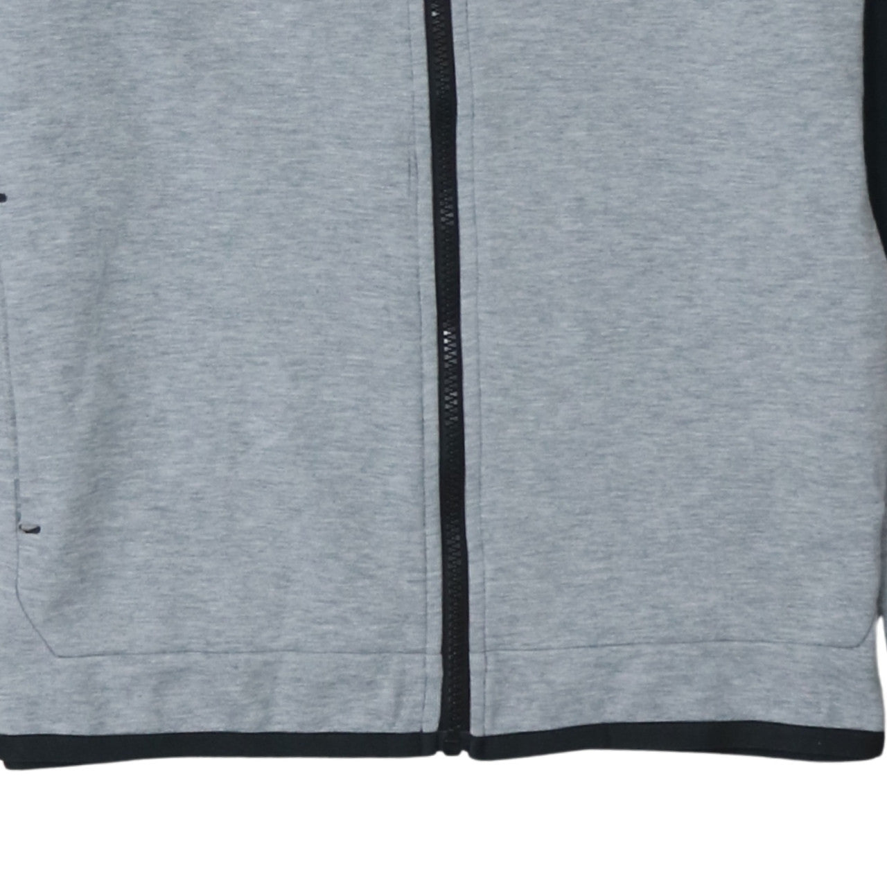 Nike Teens Grey Full Zip Hoodie XL Regular Fit Sportswear