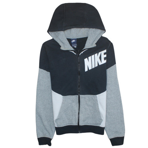 Nike Men's Black Full Zip Hoodie Small Sports Fleece Jacket