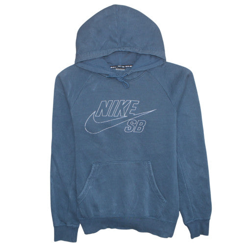 Nike SB Men's Blue Pullover Hoodie Size S Regular Fit Skate Style
