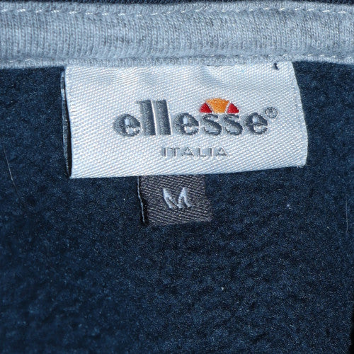 Ellesse Men's Blue Sleeveless Full Zip Hoodie Vest M