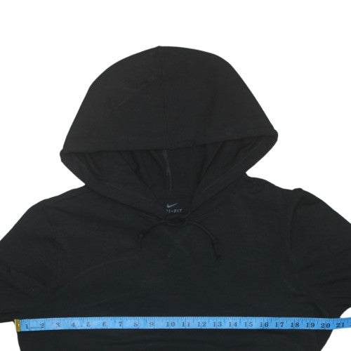 Nike Men's Black Dri-FIT Pullover Hoodie Size L Athletic Fit