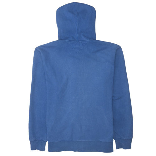 Tommy Hilfiger Men's Blue Full Zip Hoodie Size M Cotton Fleece