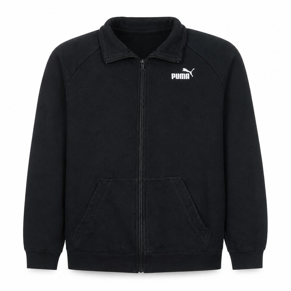 Puma Men's Black Full Zip Fleece Sweatshirt XL