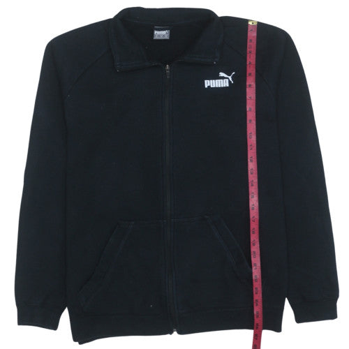 Puma Men's Black Full Zip Fleece Sweatshirt XL