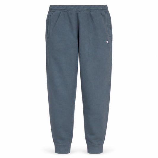 Champion Men Grey Jogger Sweatpants L Regular Fit Fleece Trousers