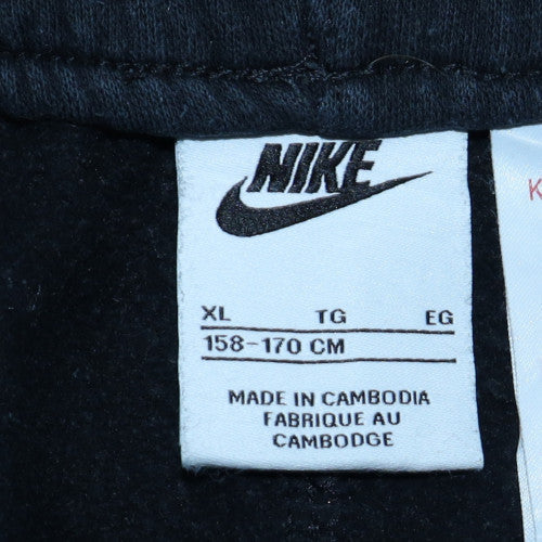 Nike Teens Black XL Jogger Fleece Activewear Trousers