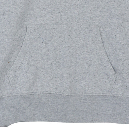 Levi's Men's Grey Pullover Hoodie L Fleece Logo Classic