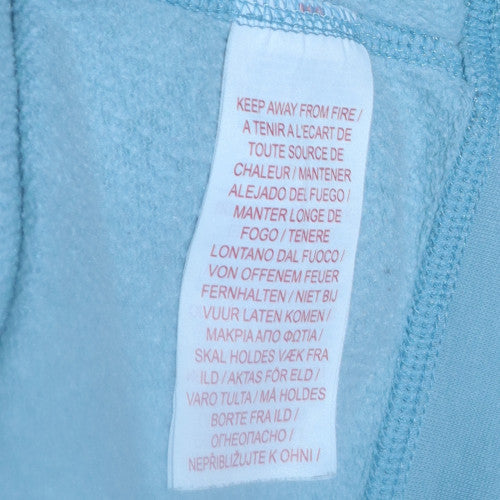 Nike Womens Blue Pullover Hoodie XL 158-170cm Teens Cotton Fleece